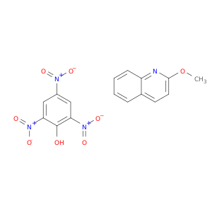 2,4,6-trinitrophenol- 2-methoxyquinoline(1:1)