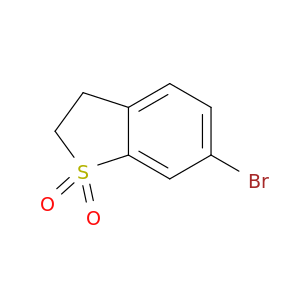 6-Bromo-2,3-dihydro-1lambda6-benzothiophene-1,1-dione