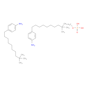 methyl dihydrogen phosphate-4-(9,9-dimethyldecyl)aniline(1:2)