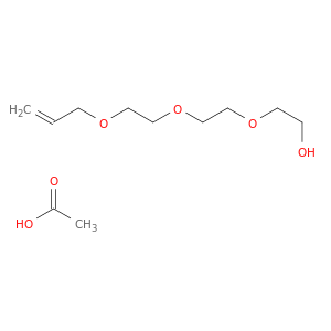 Ethanol, 2-[2-[2-(2-propenyloxy)ethoxy]ethoxy]-, acetate