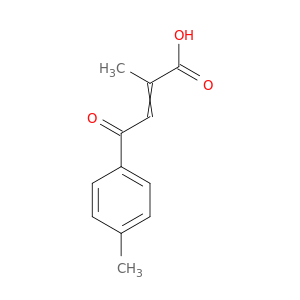 2-Butenoic acid, 2-methyl-4-(4-methylphenyl)-4-oxo-