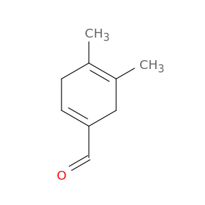 1,4-Cyclohexadiene-1-carboxaldehyde, 4,5-dimethyl-