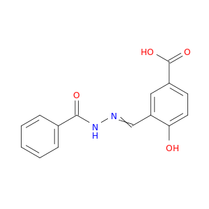 Benzoic acid, 3-[(benzoylhydrazono)methyl]-4-hydroxy-