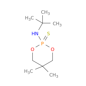 1,3,2-Dioxaphosphorinan-2-amine, N-(1,1-dimethylethyl)-5,5-dimethyl-, 2-sulfide