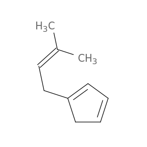 1,3-Cyclopentadiene, 1-(3-methyl-2-butenyl)-