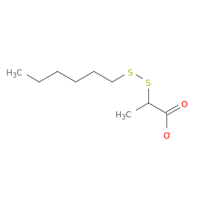 methyl(hexyldisulfanyl)acetate
