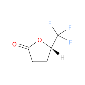 2(3H)-Furanone, dihydro-5-(trifluoromethyl)-, (5S)-