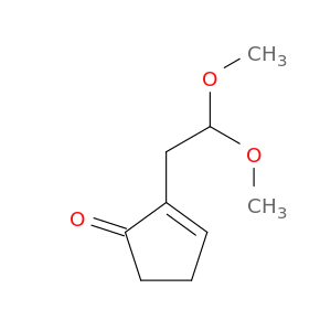 2-Cyclopenten-1-one, 2-(2,2-dimethoxyethyl)-
