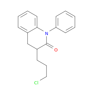 2(1H)-Quinolinone, 3-(3-chloropropyl)-3,4-dihydro-1-phenyl-
