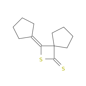 2-Thiaspiro[3.4]octane-1-thione, 3-cyclopentylidene-