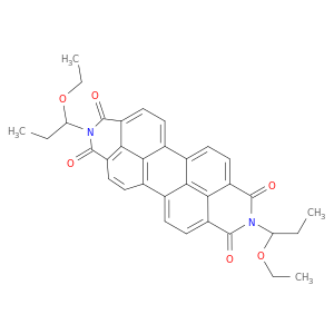 Anthra[2,1,9-Def：6,5,10-d'F']二喹啉-1,3,8,10(2h,9h)-静脉,2,9-双(3-乙氧基丙基)-