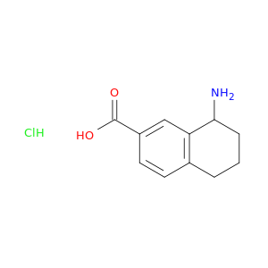 8-Amino-5,6,7,8-tetrahydronaphthalene-2-carboxylic acid hydrochloride