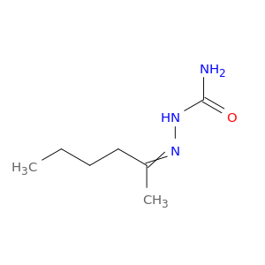 2-Hexanone, semicarbazone