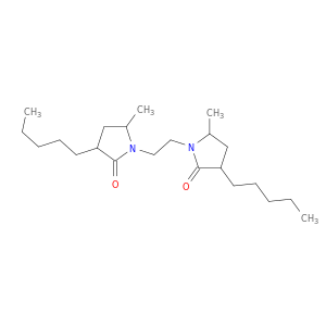2-Pyrrolidinone, 1,1'-(1,2-ethanediyl)bis[5-methyl-3-pentyl-