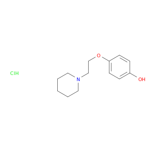 4-[2-(Piperidin-1-yl)ethoxy]phenol Hydrochloride