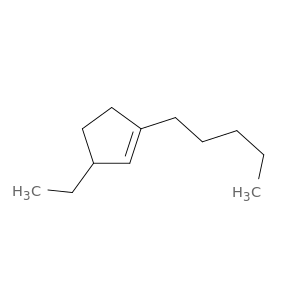 Cyclopentene, 3-ethyl-1-pentyl-