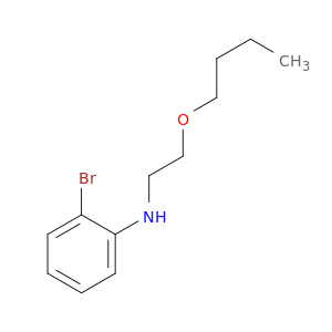 2-bromo-N-(2-butoxyethyl)aniline