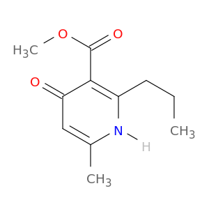 methyl 6-methyl-4-oxo-2-propyl-1,4-dihydropyridine-3-carboxylate