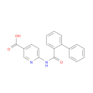 3-Pyridinecarboxylic acid, 6-[([1,1'-biphenyl]-2-ylcarbonyl)amino]-