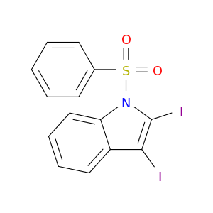 1H-Indole, 2,3-diiodo-1-(phenylsulfonyl)-