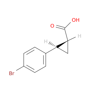 rel-(1R,2R)-2-(4-溴苯基)环丙烷羧酸