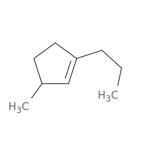 Cyclopentene, 3-methyl-1-propyl-
