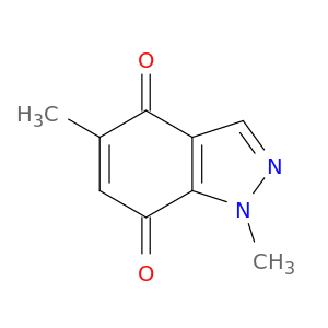1H-Indazole-4,7-dione, 1,5-dimethyl-