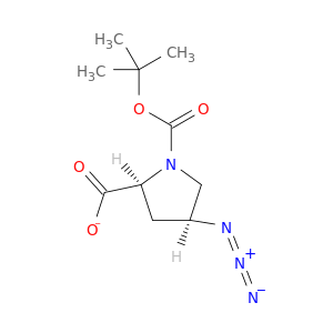 1,2-Pyrrolidinedicarboxylic acid, 4-azido-, 1-(1,1-dimethylethyl) ester,(2S,4S)-