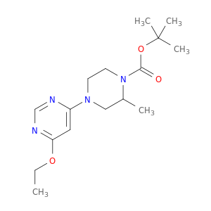 4-(6-乙氧基-嘧啶-4-基)-2-甲基-哌嗪-1-羧酸叔丁酯