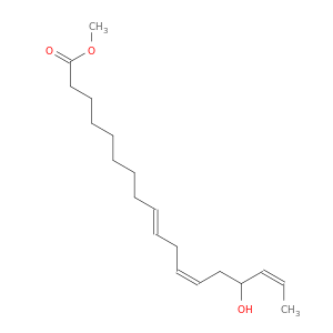 9,12,16-Octadecatrienoic acid, 15-hydroxy-, methyl ester, (E,Z,Z)-