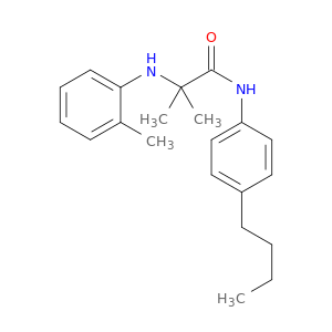 Propanamide, N-(4-butylphenyl)-2-methyl-2-[(2-methylphenyl)amino]-
