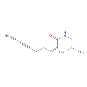 2-Nonene-6,8-diynamide, N-(2-methylpropyl)-, (Z)-