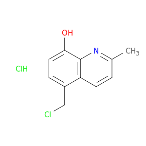 5-(Chloromethyl)-2-methylquinolin-8-ol Hydrochloride