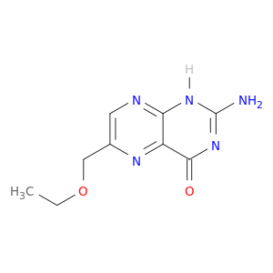 4(1H)-Pteridinone, 2-amino-6-(ethoxymethyl)-