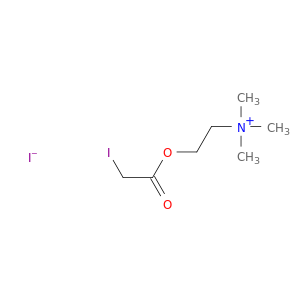 Ethanaminium, 2-[(iodoacetyl)oxy]-N,N,N-trimethyl-, iodide