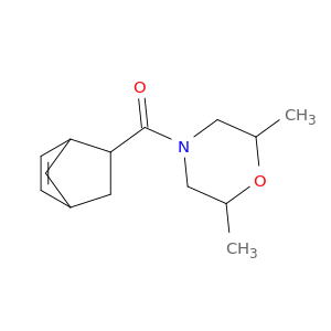 Morpholine, 4-(bicyclo[2.2.1]hept-5-en-2-ylcarbonyl)-2,6-dimethyl-