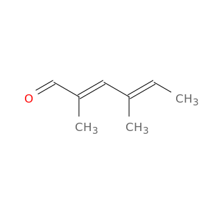 2,4-Hexadienal, 2,4-dimethyl-, (E,E)-