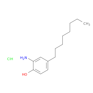 2-amino-4-octylphenol hydrochloride(1:1)