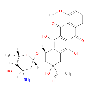 (8S,10S)-8-acetyl-10-[(2S,4R,5S,6S)-4-amino-5-hydroxy-6-methyl-oxan-2-yl]oxy-6,8,11-trihydroxy-1-methoxy-9,10-dihydro-7H-tetracene-5,12-dione