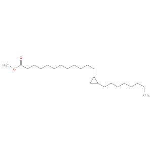 Cyclopropanedodecanoic acid, 2-octyl-, methyl ester