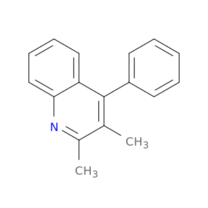 Quinoline, 2,3-dimethyl-4-phenyl-