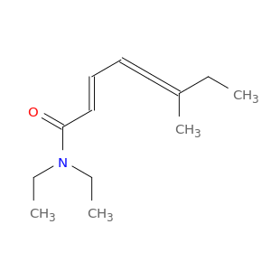 2,4,5-Octatrienamide, N,N-diethyl-6-methyl-, (E)-