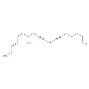 2,4-Heptadecadiene-8,11-diyne-1,6-diol, (E,Z)-