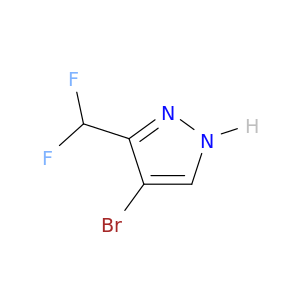 4-溴-3-(二氟甲基)-1H-吡唑