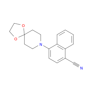 1-Naphthalenecarbonitrile, 4-(1,4-dioxa-8-azaspiro[4.5]dec-8-yl)-