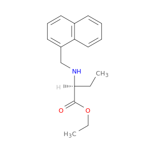 Butanoic acid, 2-[(1-naphthalenylmethyl)amino]-, ethyl ester, (S)-