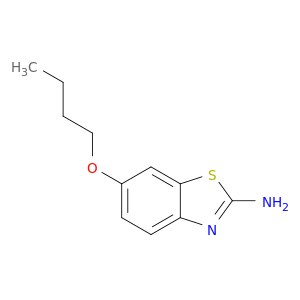 6-丁氧基苯并[d]噻唑-2-胺