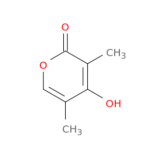 2H-Pyran-2-one, 4-hydroxy-3,5-dimethyl-