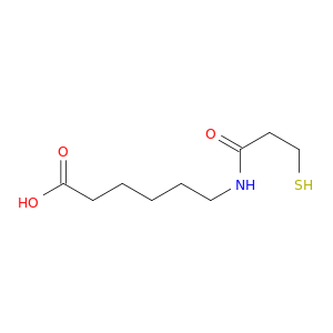 Hexanoic acid, 6-[(3-mercapto-1-oxopropyl)amino]-