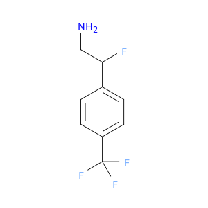 2-Fluoro-2-[4-(trifluoromethyl)phenyl]ethan-1-amine